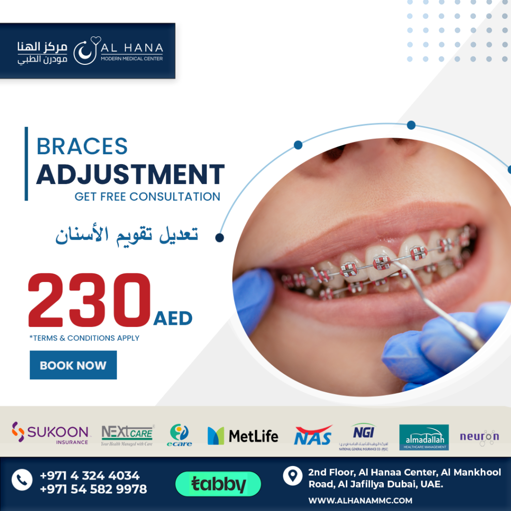 BRACES ADJUSTMENT - dental offers