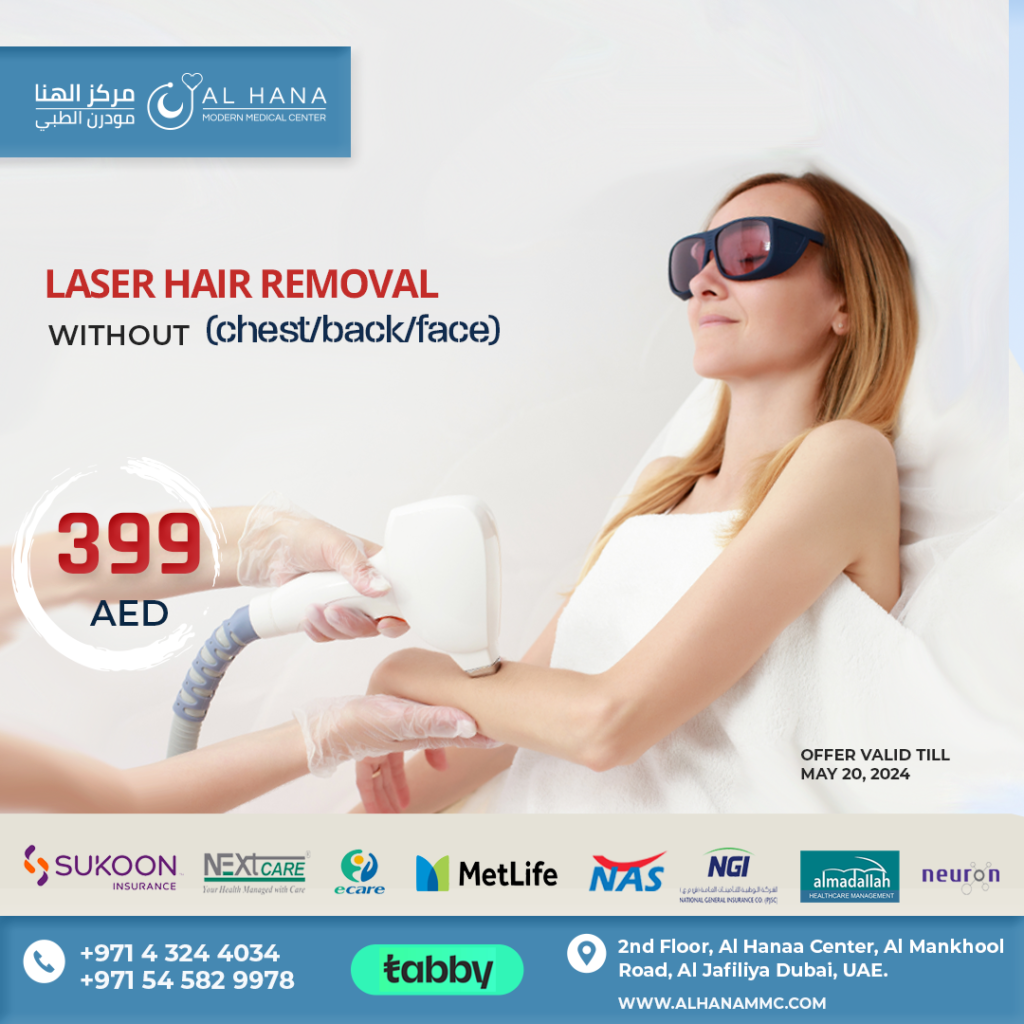 Laser Hair Removal (WITHOUT CHEST_BACK_FACE)